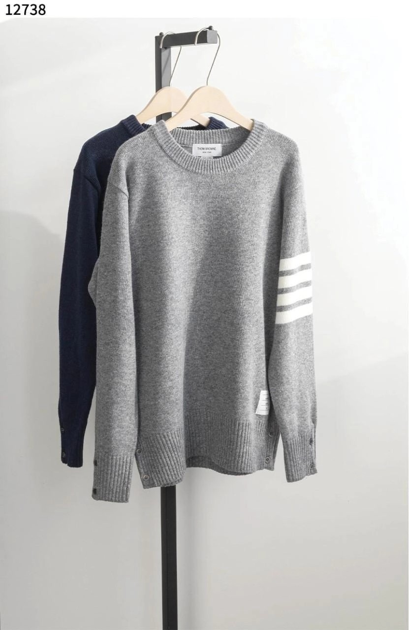 톰브라운 밀라노 스티치 4바 풀오버 스웨터 니트