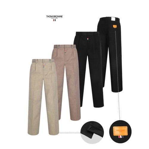 톰브라운 기모 울 세미 와이드 팬츠 (바지)