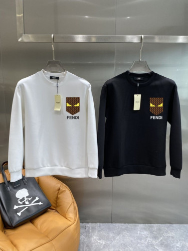 펜디 포스트 시그니쳐 패턴 로고 맨투맨