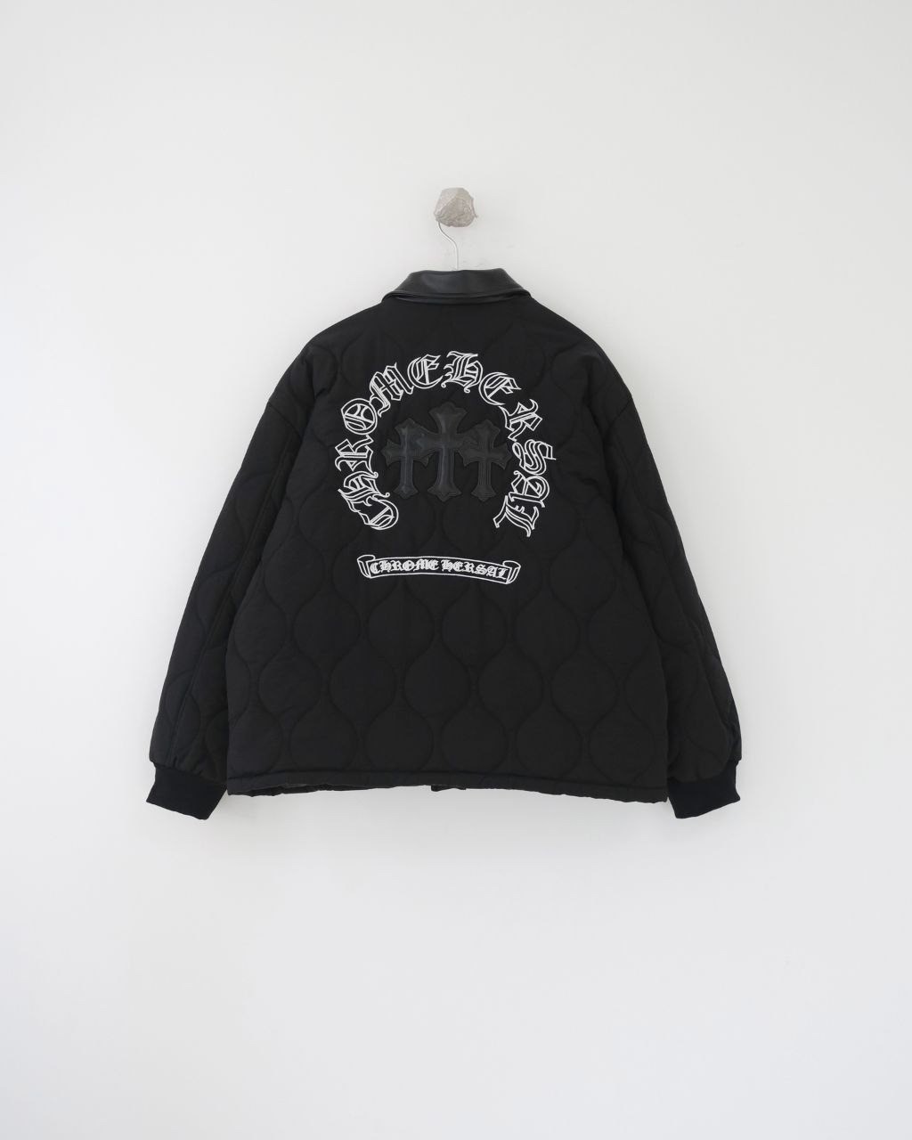 •크롬하* 크로스 퀄팅 누빔 자켓 - 수입