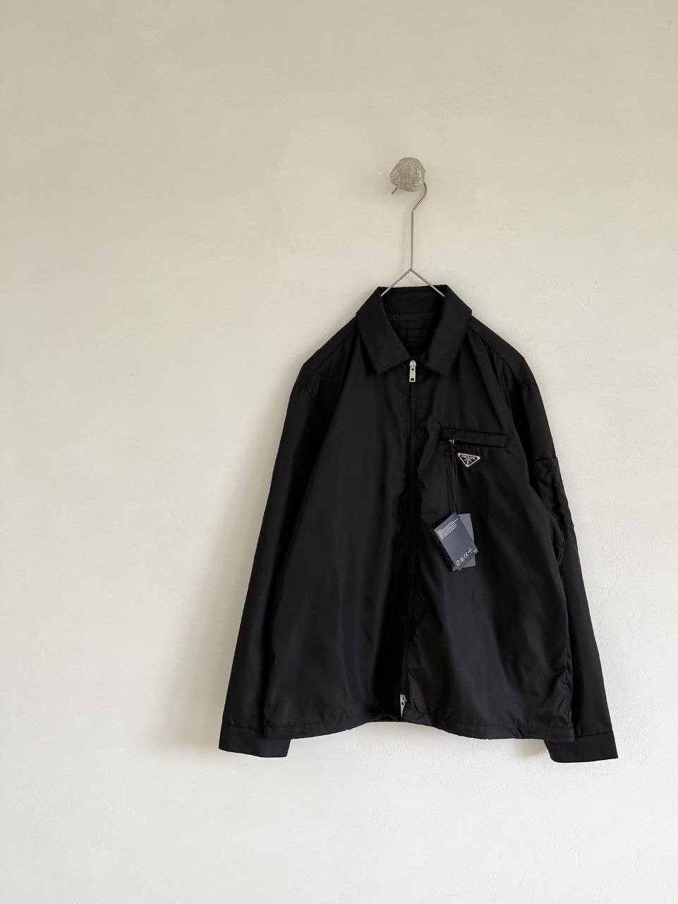 💕 프** 리나일론 플레이트 셔츠 자켓 - 수입