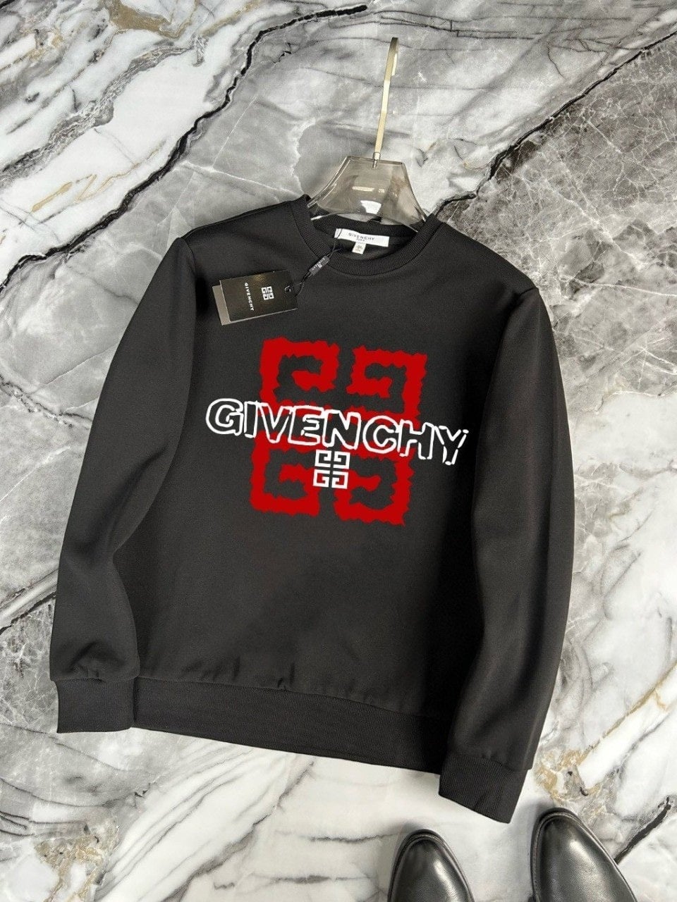 💕 지** 레터링 레드 심볼로고 맨투맨