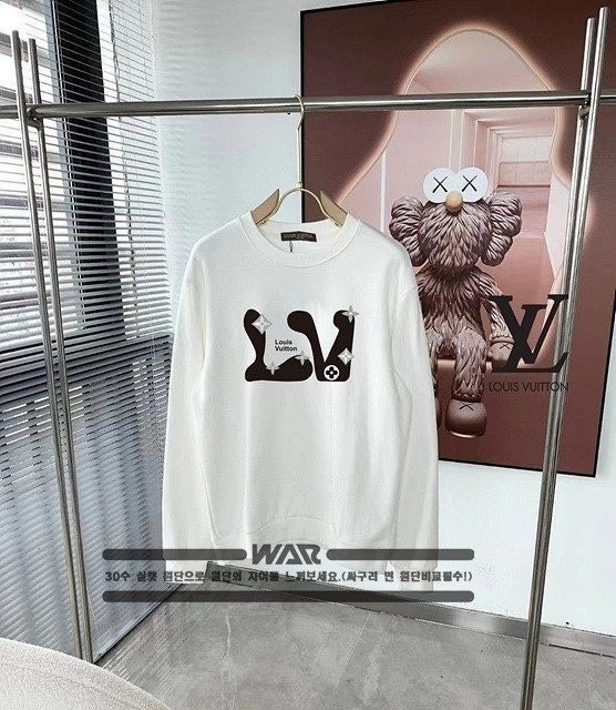 💕 루* LV 빅로고 패턴 밍크양기모 티셔츠