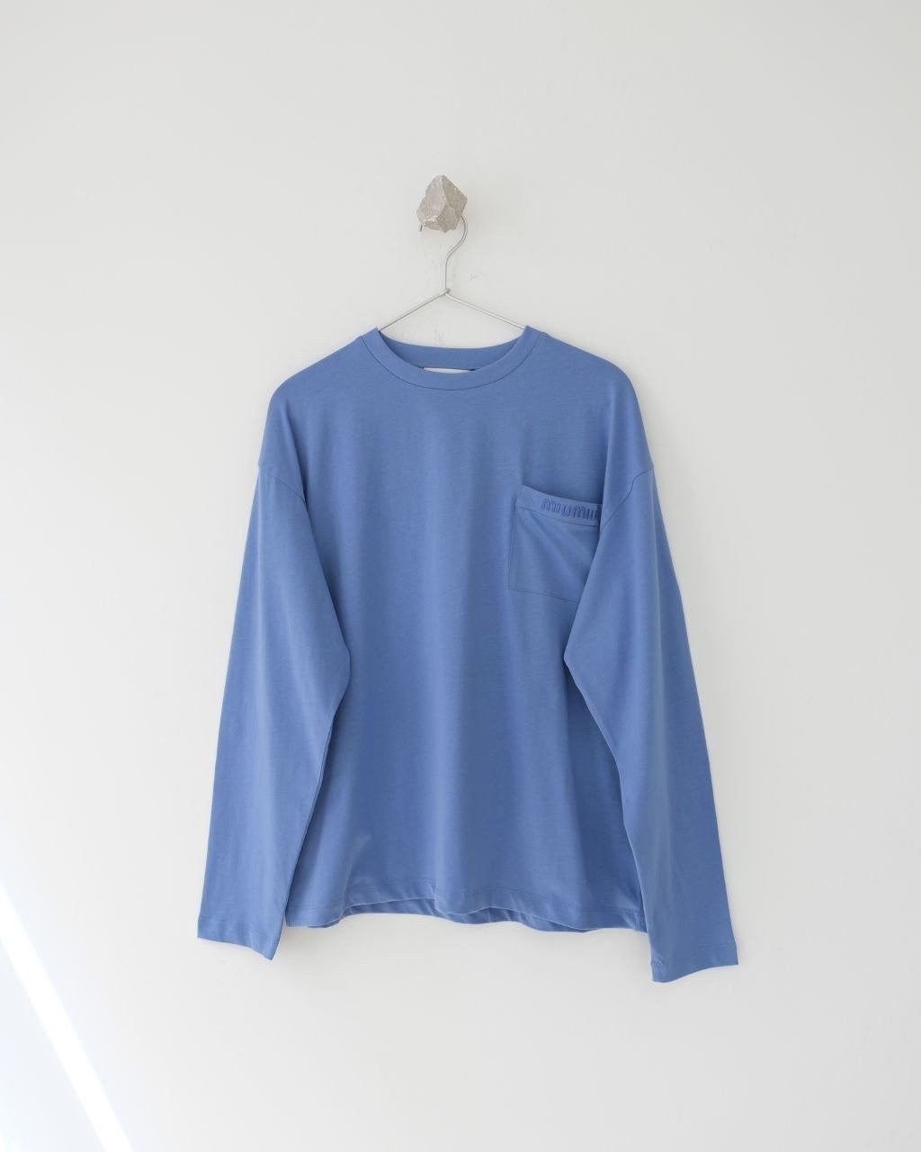 💕 미*** 포켓 자수로고 롱슬리브 - 수입