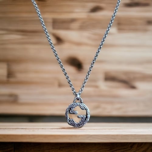 [140번] #구찌 인터로킹 G 펜던트 목걸이