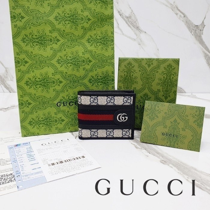 #SD #구찌 오피디아 반지갑 네이비