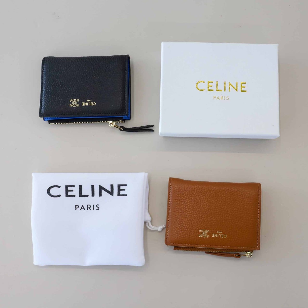 #PY #셀린느 트리옹프 컴팩트 지갑