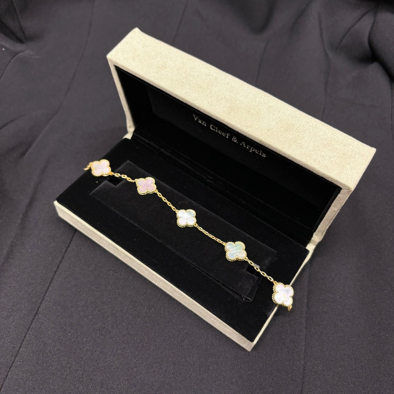 #N #반클리프 빈티지 알함브라 팔찌