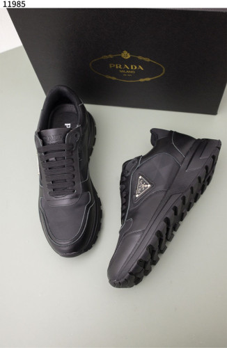 #프라다 [PRADA] 가죽 리나일론 하이탑 스니커즈 신상입고💢 #신발 #11985
