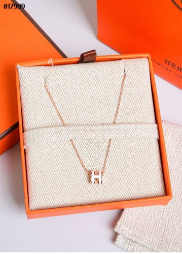 🔆 [HERMES] 에르메스 미니 팝아슈 펜던트 네크리스 🔆