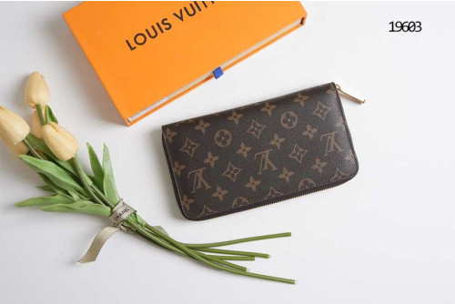 🔆 [Louis Vuitton] 루이비통 모노그램 지퍼 장지갑 🔆