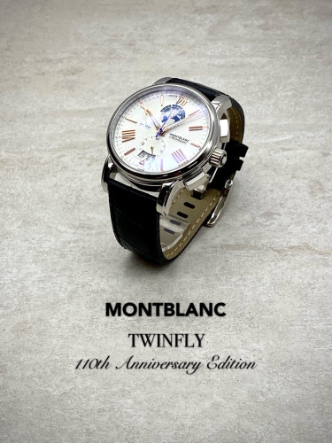 몽블* 4810 트윈플라이 크로노그래프 110주년 에디션