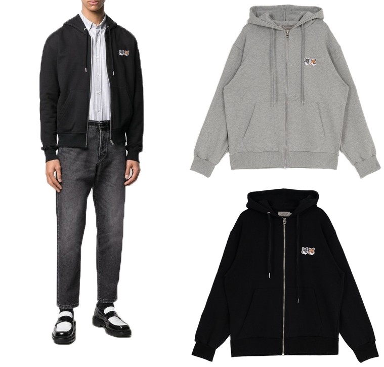 재입고!! 메*키*네 더블패치 후드집업 2color