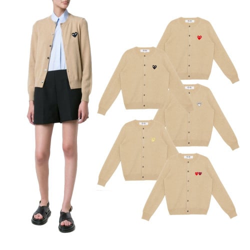 재입고!! 꼼*가*송 여자가디건(베이지)