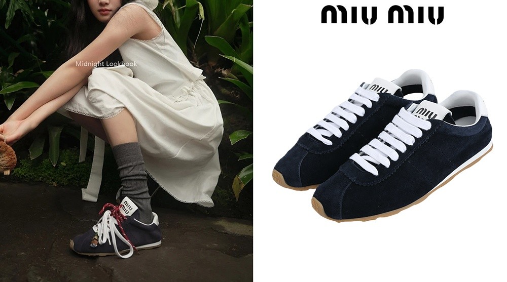 재입고!! 미*미* 플룸 스웨이드 스니커즈