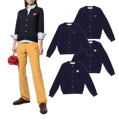 재입고!! 꼼*가*송 여자가디건(네이비)