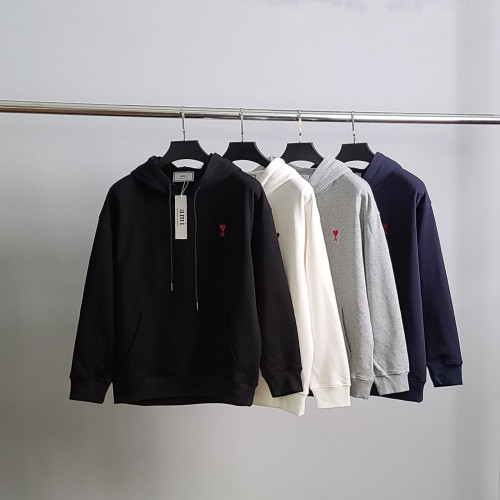 💕 아* 스몰하트자수 코튼 후드티