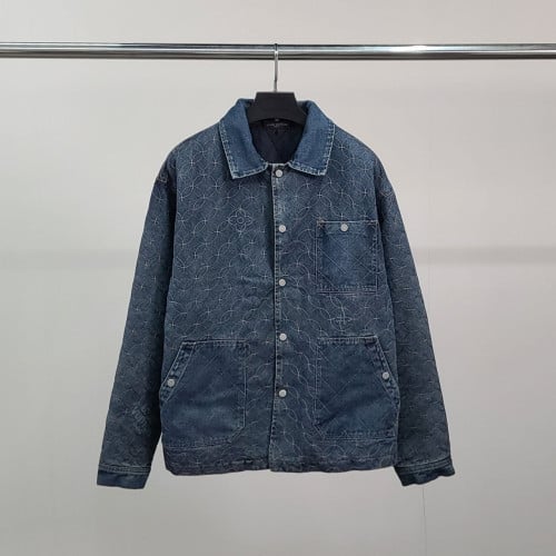 💕 루* 퀄팅 데님 누빔 자켓