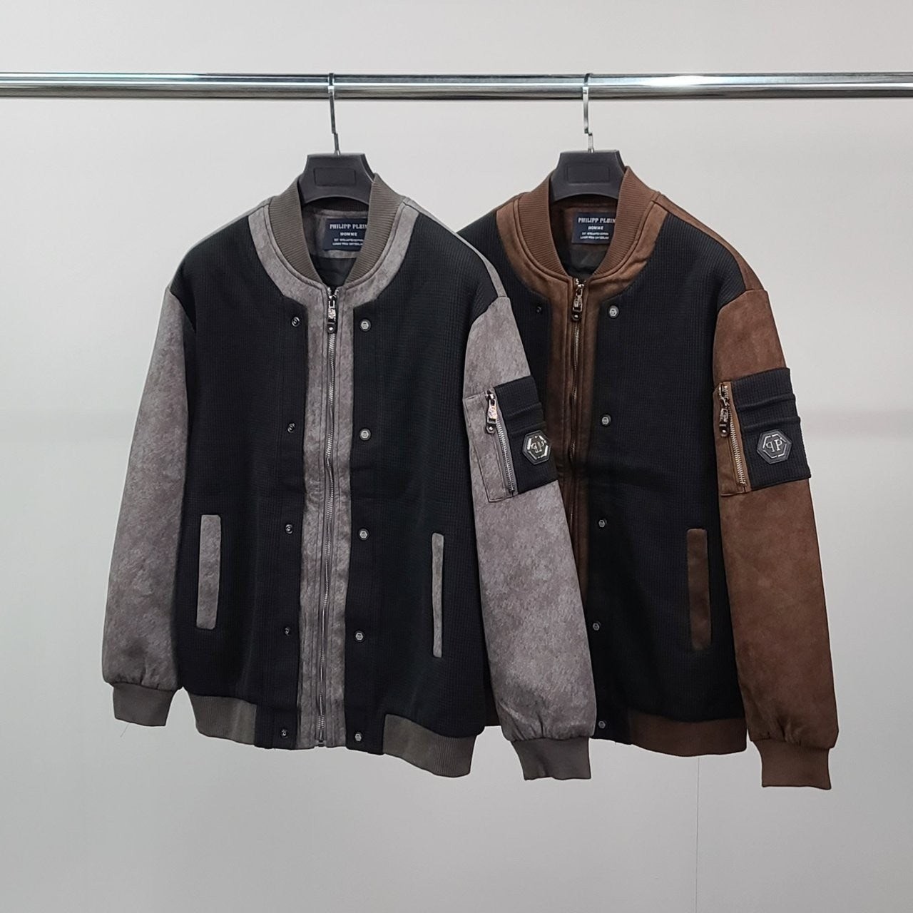 💕 필* 니트 레이어드 자켓