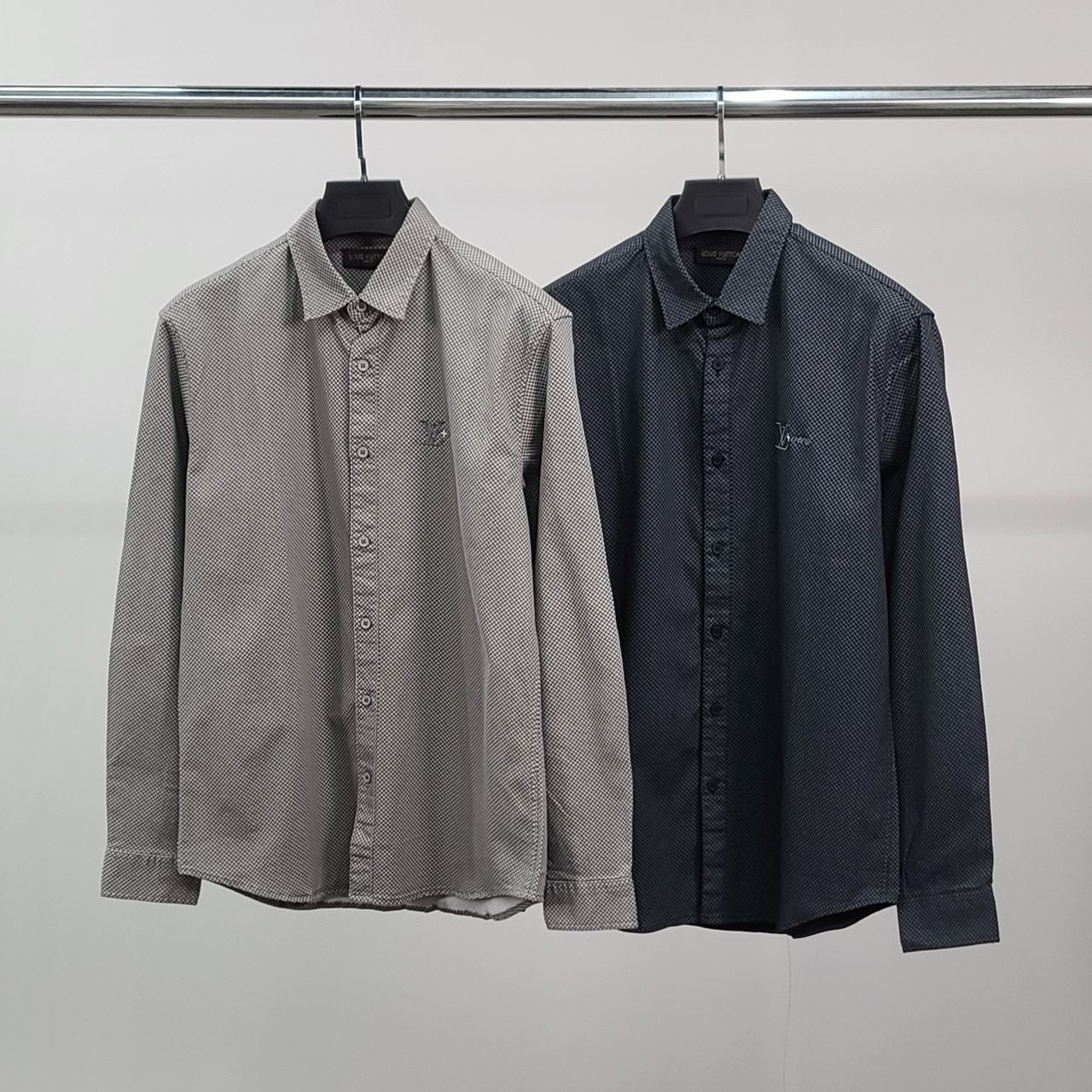 💕 루* 모노자수 패턴 셔츠