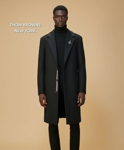 💕 톰* 럭셔리 라인 삼선 시그니쳐 롱코트