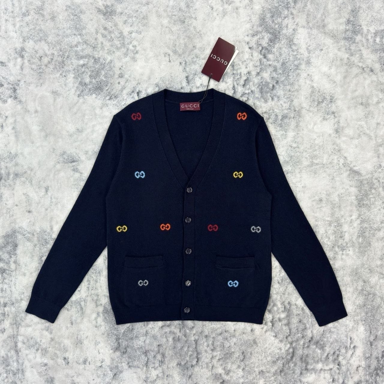 💕 구* 25 멀티컬러 GG 가디건 - 수입 👑 프리미엄 👑