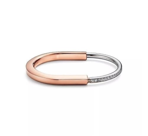 💕 티** 락 뱅글 콤비 다이아