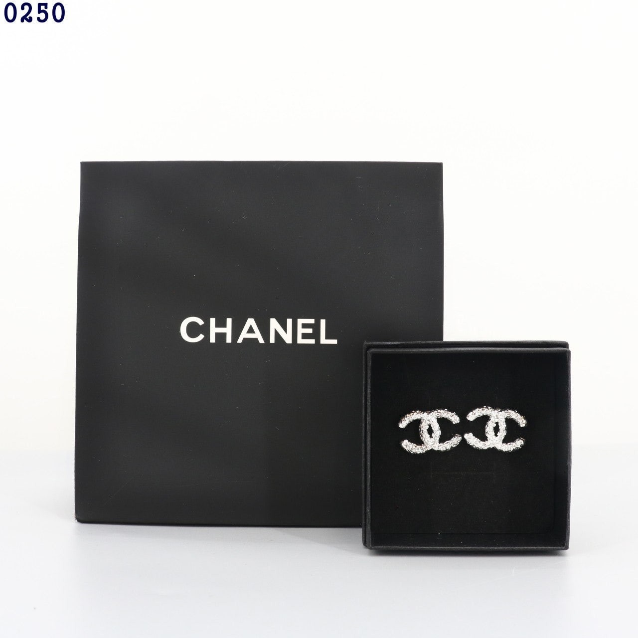 💕 샤* CC로고 실버 귀걸이