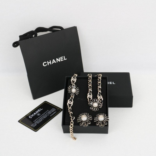 💕 샤* 목걸이 팔찌 주얼리 3종 세트 C001