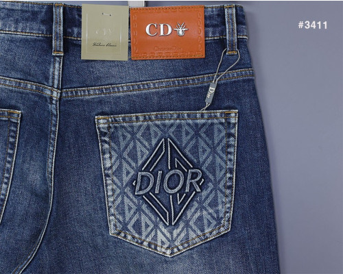 🍀 [DIOR] 디올 이니셜 엠보 포켓 워싱 데님 팬츠 🍀