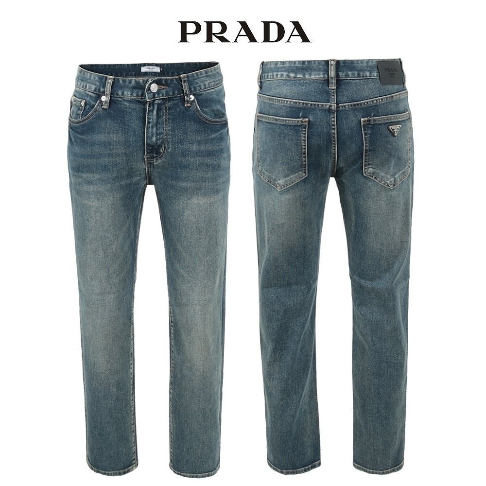 💕 프** 더티틴 데님 슬림핏 팬츠