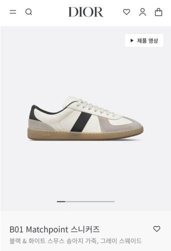 💕 디* B01 매치포인트 스니커즈