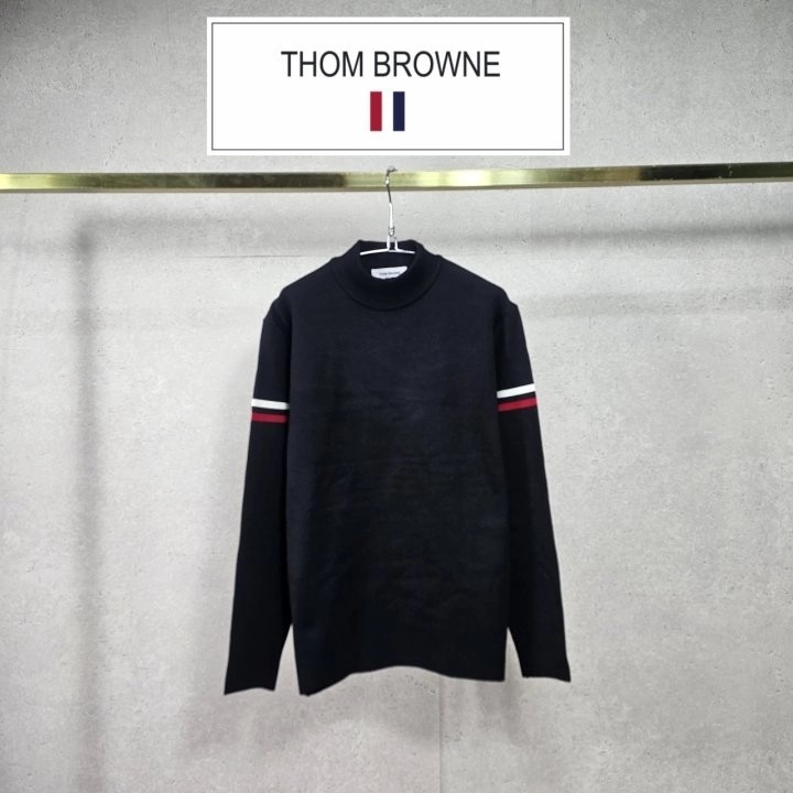 TB 삼선 반목 니트