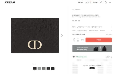 ✨ 디올 30 몽테인 카드홀더✨