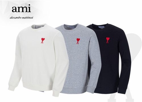 <아미 특양면 스몰로고 맨투맨>