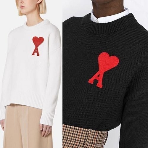 💕 아* 빅하트 라운드니트