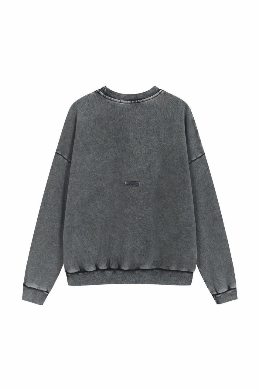 💕 아** 백로고패치 맨투맨