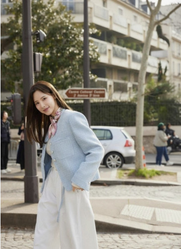 💕 에*** 플라워홀스 핑크 스카프