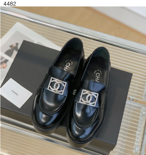 #샤넬 [Chanel] 수입프리미엄급 샤넬 로퍼 카프스킨, 메탈 블랙 G45156 정품급 신상 입고💢 #태그 #신발 #4482