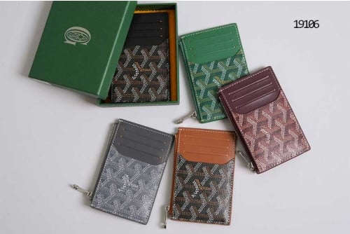 🔆 [GOYARD] 고야드 부르봉 지퍼 카드홀더 🔆