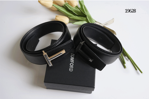 🔆 [TOM FORD] 톰포드 T 버클 페블 레더 벨트 🔆