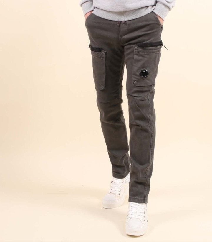 💕 C* 컴퍼니 가먼트다잉 렌즈 지퍼카고팬츠