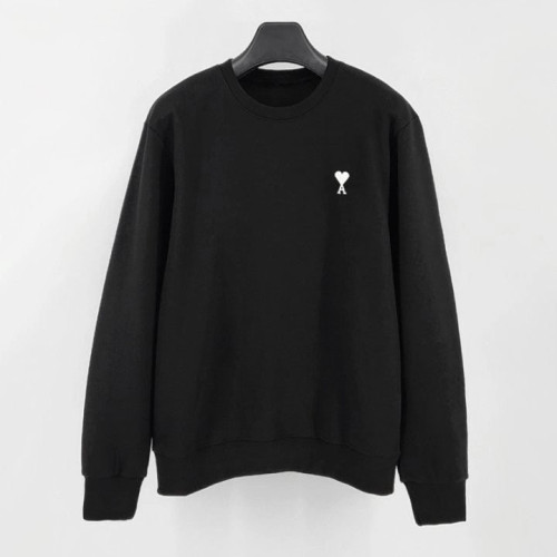 아미 화이트 로고 맨투맨