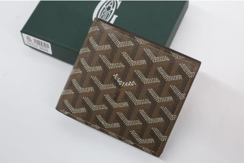 고야드 7707 빅투아르 반지갑 브라운