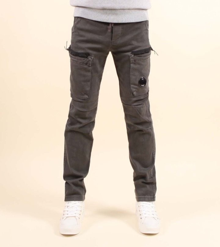 CP컴퍼니 가먼트다잉 렌즈 지퍼 카고 팬츠 (바지)