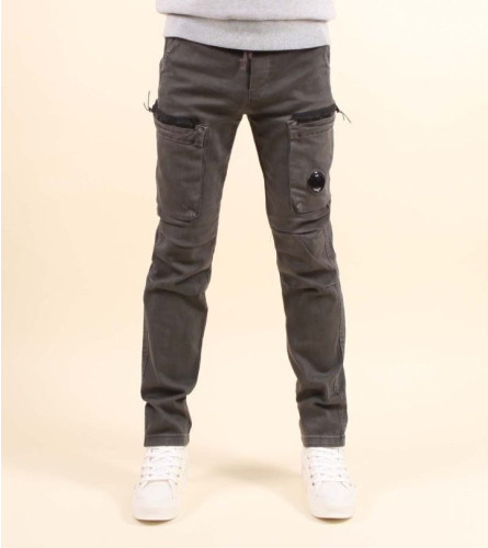 CP컴퍼니 가먼트다잉 렌즈 지퍼 카고 팬츠 (바지)