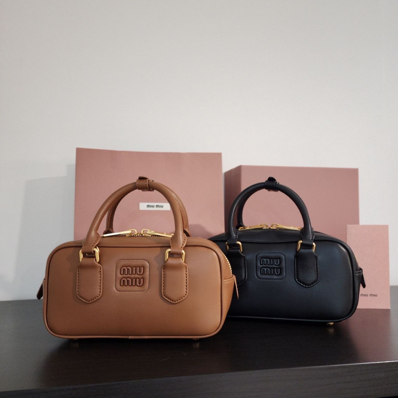 #RT #미우미우 아르카디백 (볼링백)