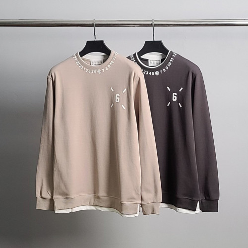 💕 메* 마르지엘라 넥넘버 레이어드 맨투맨