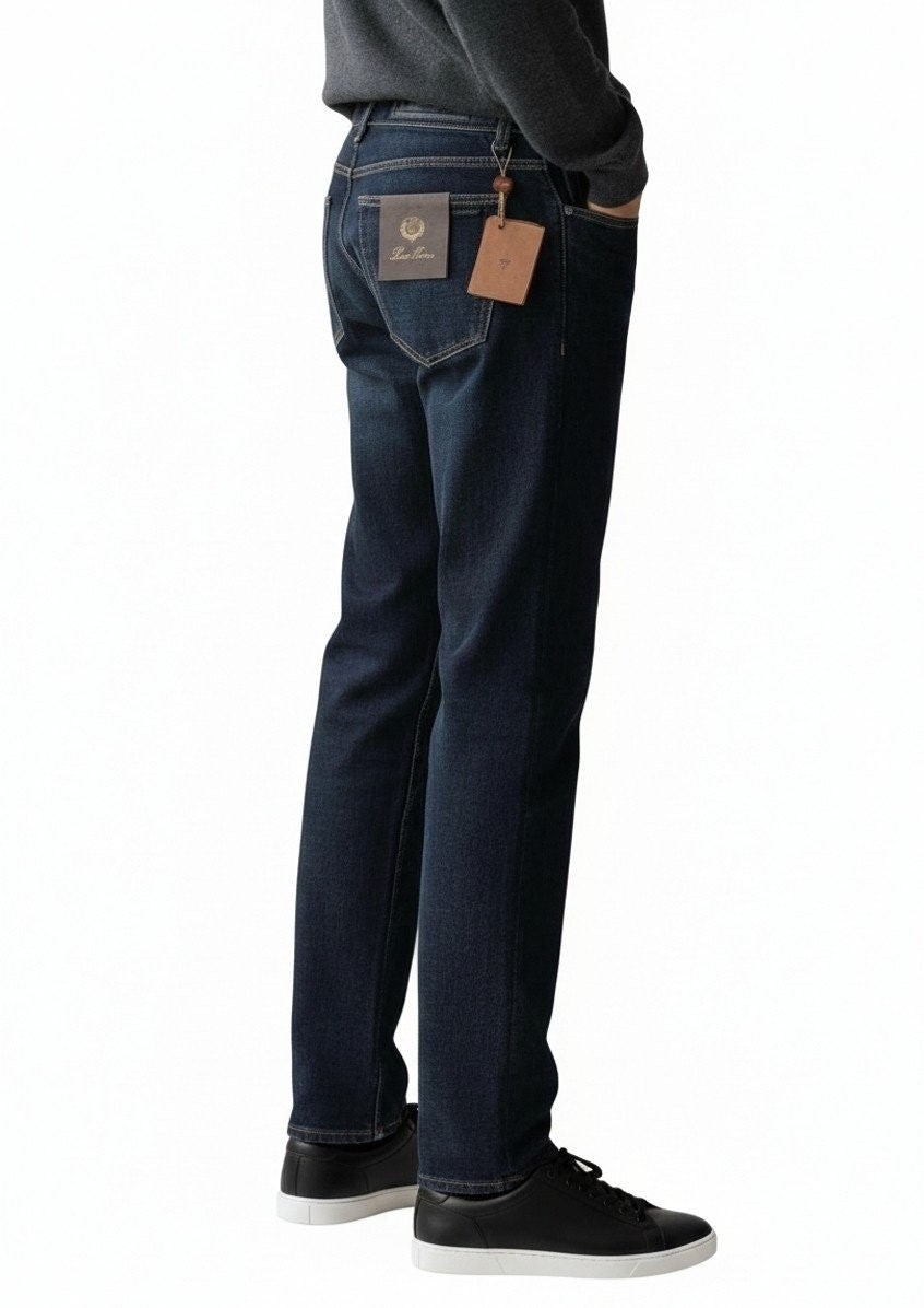 💕 로* 피아나 로고 패치 워싱스판 데님진 ➡️수입최고급