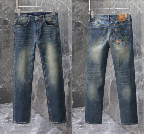 💕 루* 멀티 자수 워싱스판 데님진✔수입최고급